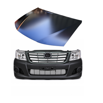 FRONT END FACELIFT KIT TO SUIT TOYOTA HILUX N70 MODELS BETWEEN 2/2005-4/2015 W/PETROL BONNET