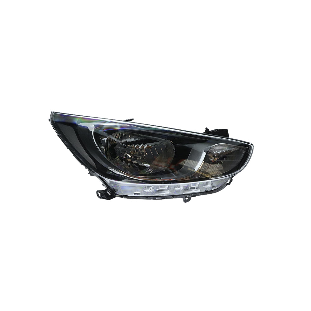 RIGHT HEAD LIGHT TO SUIT HYUNDAI ACCENT RB 7/2011–10/2013