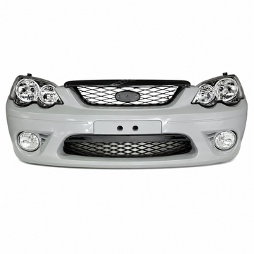 FRONT BUMPER BF XR6 XR8 UPGRADE KIT W/ HEAD LIGHTS TO SUIT FORD FALCON BA/BF MODELS 2002-2008