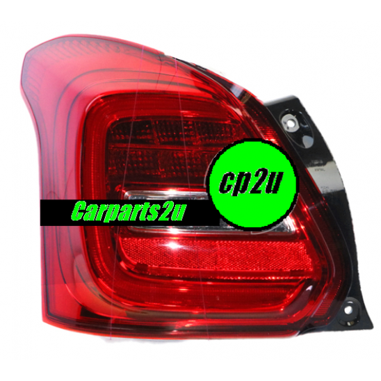 LEFT TAIL LIGHT TO SUIT SUZUKI SWIFT AZ 5 DOOR HATCH 4/2017–CURRENT