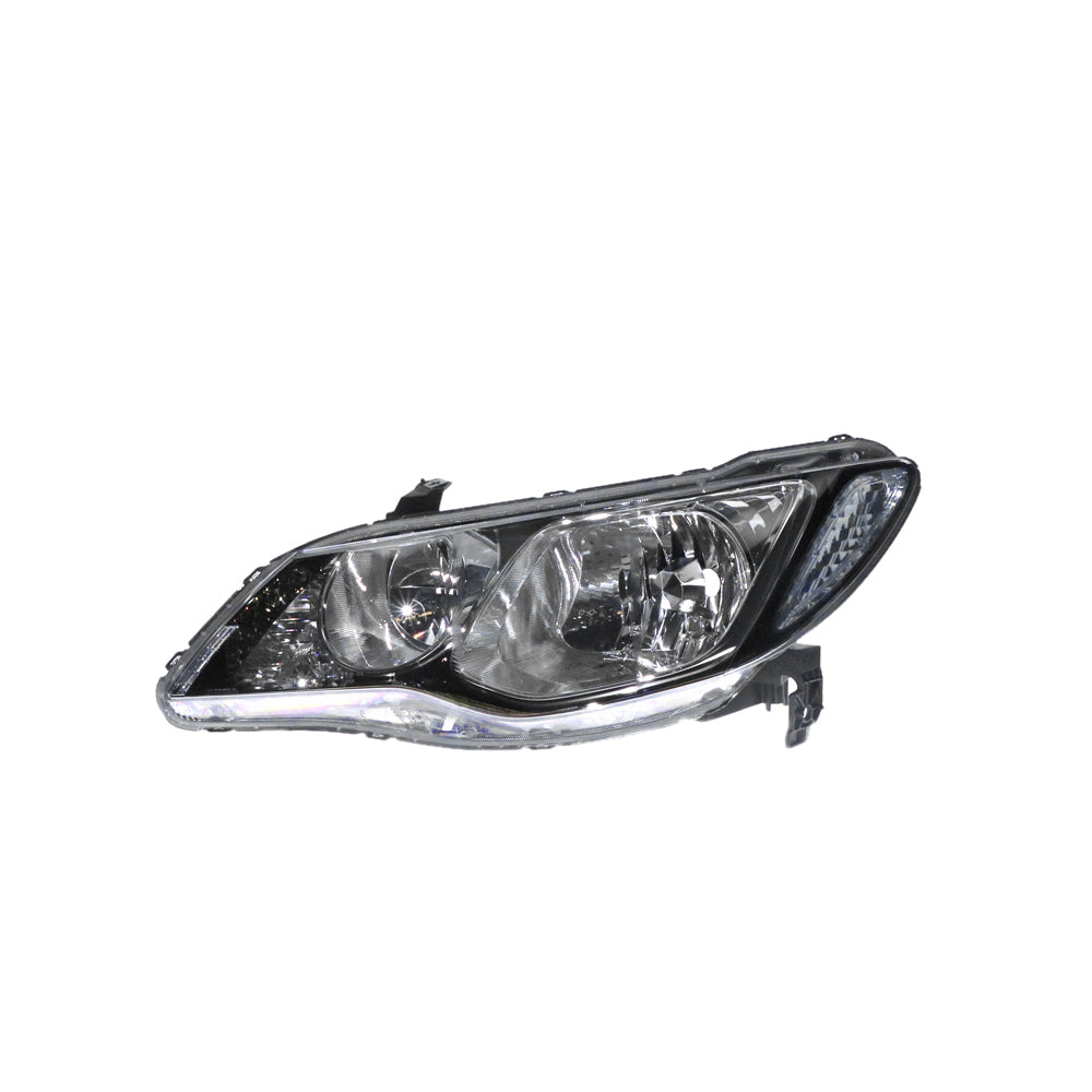 LEFT HEAD LIGHT TO SUIT HONDA CIVIC FD SEDAN 2/2006–12/2008