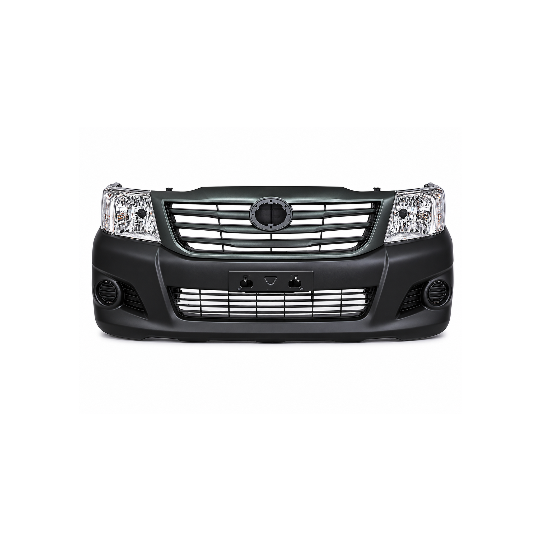 FRONT BUMPER PACKAGE W/HEAD LIGHTS TO SUIT TOYOTA HILUX N70 7/2011-4/2015