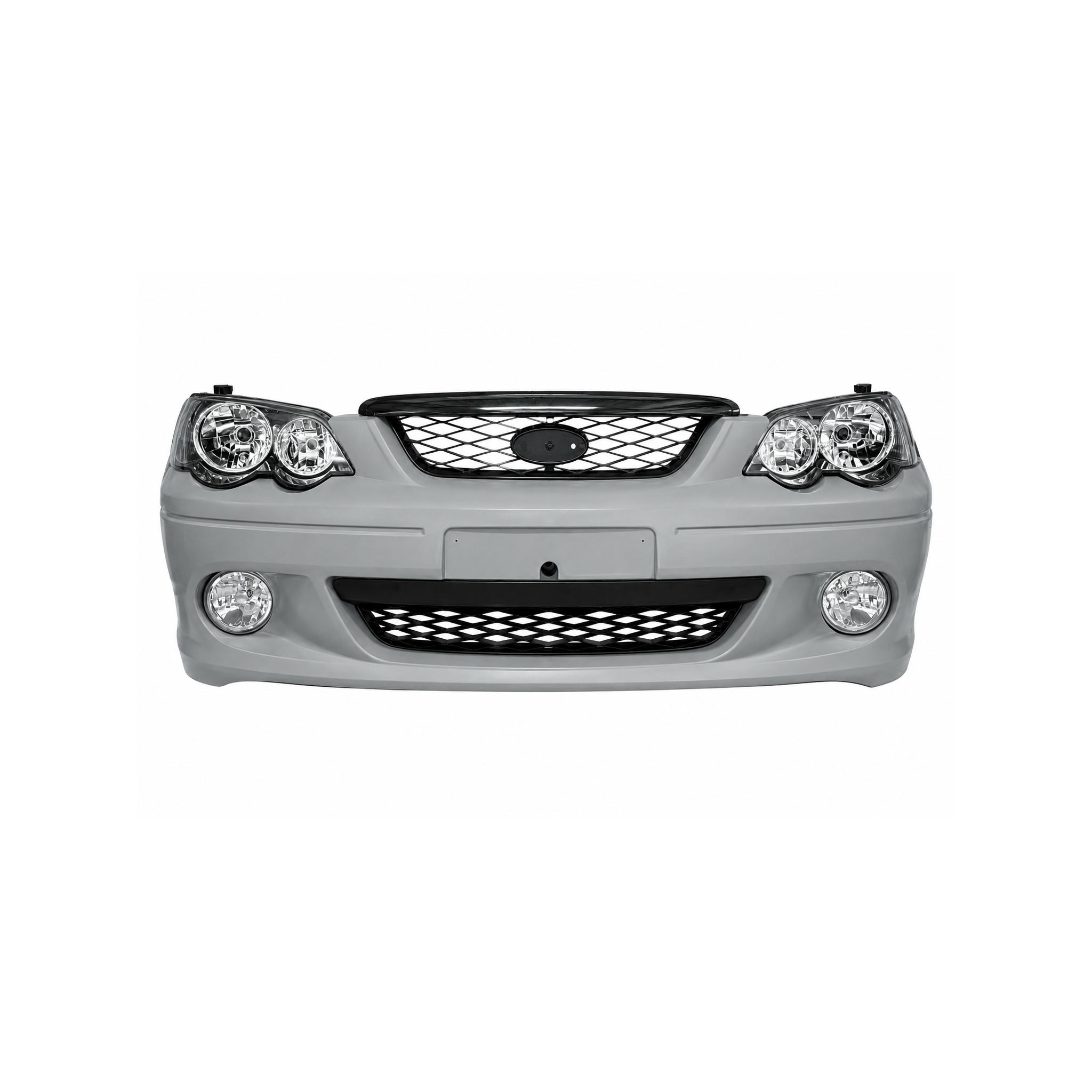 FRONT BUMPER XR6 XR8 UPGRADE KIT W/ HEAD LIGHTS TO SUIT FORD FALCON BA/BF MODELS 2002-2008